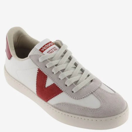 Victoria Berlin Red Mix Suede Sneakers