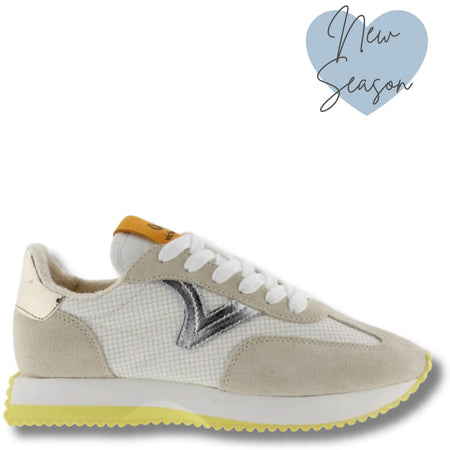 Victoria Cosmos Beige Mix Sneakers