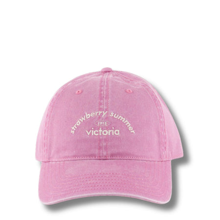 Victoria Gorra Mensaje Baseball Cap - Pink