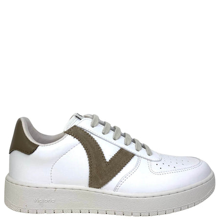 Victoria Madrid Off White Sneakers - Taupe