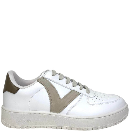 Victoria Madrid Off White Sneakers - Light Taupe