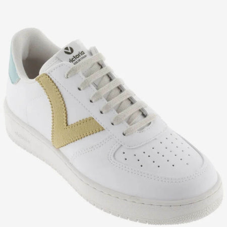 Victoria Madrid Off White Sneakers - Pale Mustard