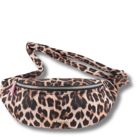 Victoria Nylon Sling Bag - Leopard