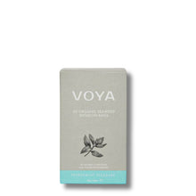 Box of Voya organic seaweed infusion bags on a white background