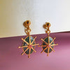 vurchoo-8-point-star-gold-stud-earrings