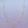 Vurchoo Cambodia Gold Rice Grain Necklace