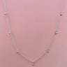 Vurchoo Cambodia Silver Rice Grain Necklace