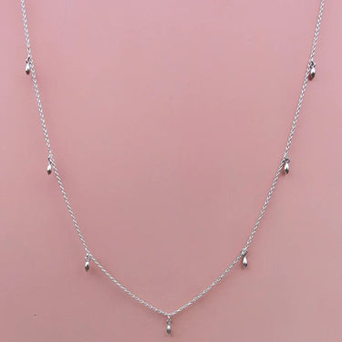 Vurchoo Cambodia Silver Rice Grain Necklace
