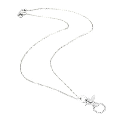 Vurchoo Honduras Silver Humming Bird Necklace