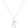 Vurchoo Honduras Silver Humming Bird Necklace