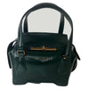 Hispanitas Patent Leather Grab Bag - Dark Green