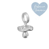 Rebecca My World Silver Pacifier Charm