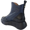 wonders-black-navy-leather-front-zip-sneaker-boots