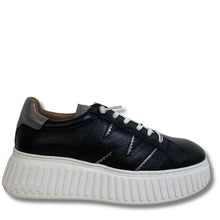 wonders-black-silver-leather-elevated-white-sole-sneakers