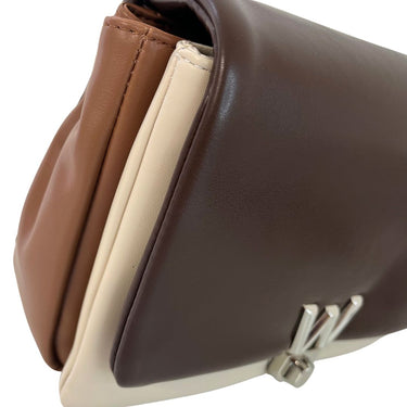 wonders-brown-cream-camel-padded-bag