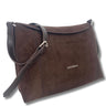 ladies brown suede crossbody bag brand wonders