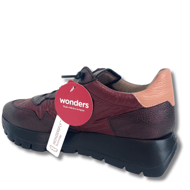 wonders-burgundy-leather-nylon-sporty-sneakers_1