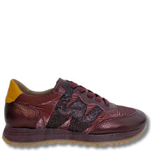 wonders-burgundy-leather-slim-line-retro-sneakers-ladies