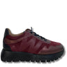 wonders-burgundy-sporty-black-sole-sneakers