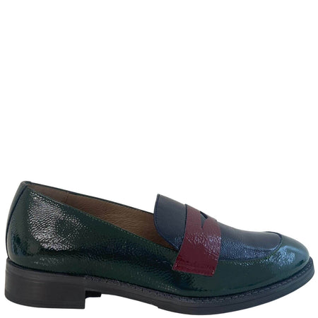 Wonders Colour Block Patent Loafers