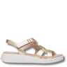 wonders-gold-leather-velcro-strap-sandals