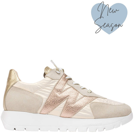 Wonders Gold Summer Sneakers