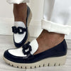 wonders-navy-off-white-wedged-sole-shoes