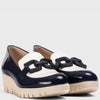 wonders-navy-off-white-wedged-sole-shoes