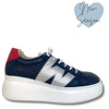 wonders-navy-silver-red-leather-brand-lace-sneakers