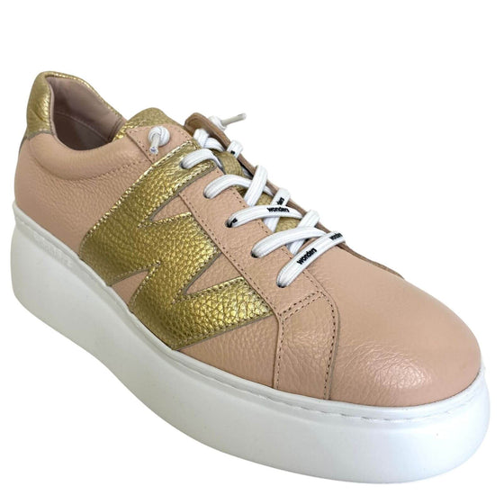 wonders-nude-gold-leather-brand-lace-sneakers