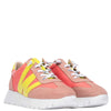 wonders-pink-coral-suede-leather-sneakers