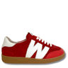 wonders-red-suede-slim-line-sneakers-ss26