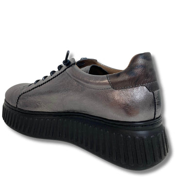 wonders-silver-bronze-leather-elevated-black-sole-sneakers