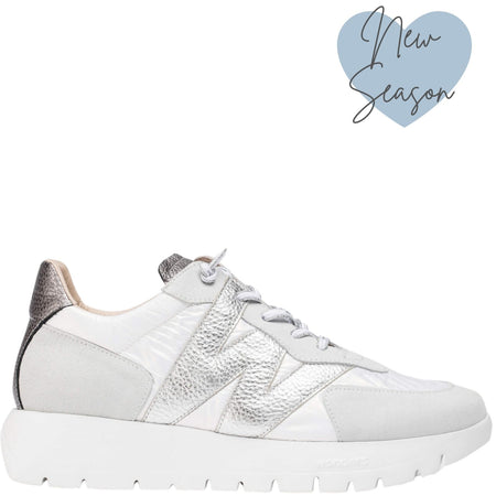 Wonders Silver Summer Sneakers