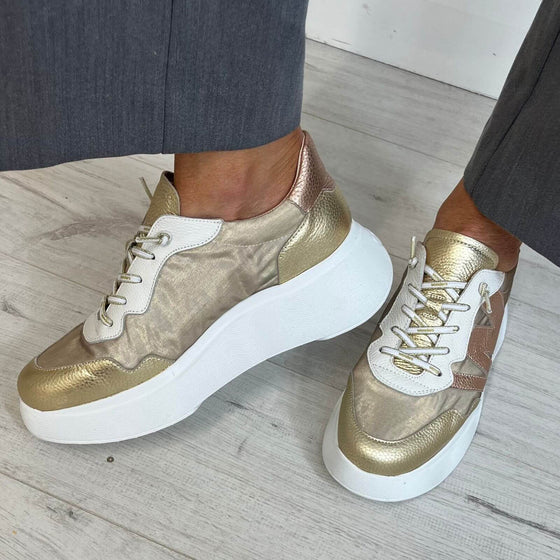 wonders-two-tone-taupe-gold-leather-sneakers