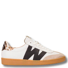 Wonders White Leather Slim Line Sneakers