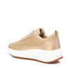 XTI Gold Dressy Sneakers