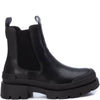XTI Black Chunky Pull On Boots