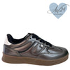 xti-pewter-metallic-slim-line-gum-sole-sneakers