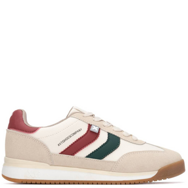 xti-rust-green-retro-sneakers