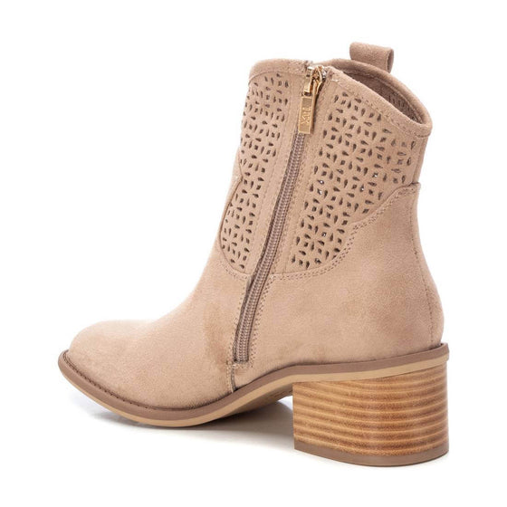 XTI Sand Western Summer Ankle Boots