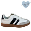 xti-white-slim-line-gum-sole-sneakers