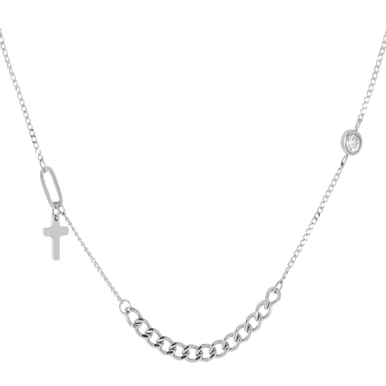 zag-acier-silver-necklace