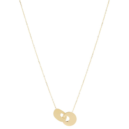 ZAG Alaska Flat Discs Linked Necklace