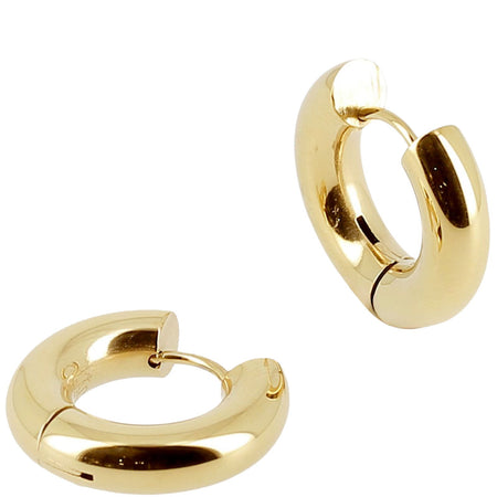 ZAG Carrie Gold Chunky Hoop Earrings