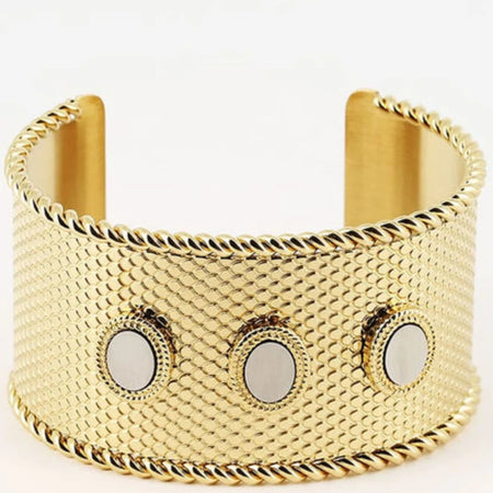 ZAG Chunky Gold Cuff