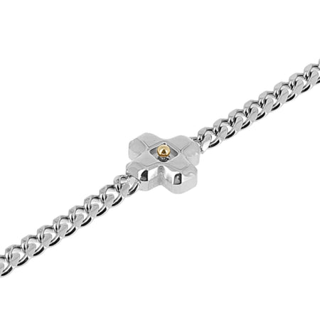 ZAG Curb Chain Silver Bracelet