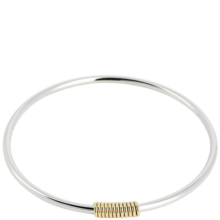 ZAG Eli Two Tone Ribbed Bangle