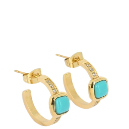 ZAG Esteli Gold Small Hoop Earrings