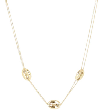 ZAG Gold Dainty Double Chain Necklace